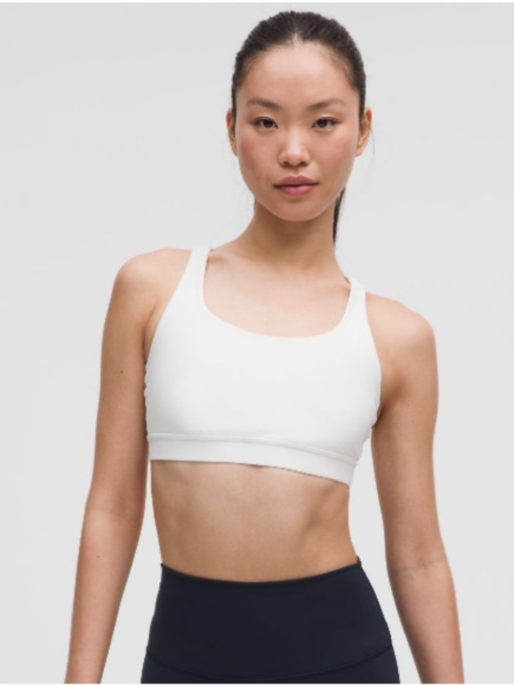 Lululemon Energy Bra *Medium Support- WHITE